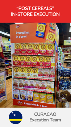Post Cereals in-store execution, Curacao